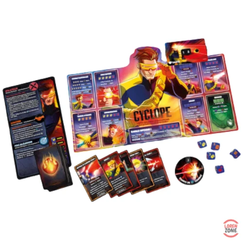 Dice Throne Marvel X-Men – Cyclope / Gambit / Malicia / Jean Grey