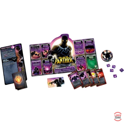 Dice Throne Marvel – Avengers (Black Panther / Captain Marvel / Black Widow / Dr Strange)