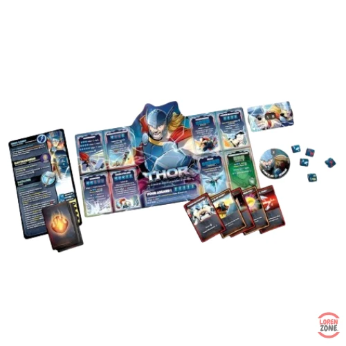 Dice Throne Marvel – Avengers (Thor / Loki / Spider-Man / Scarlet Witch)