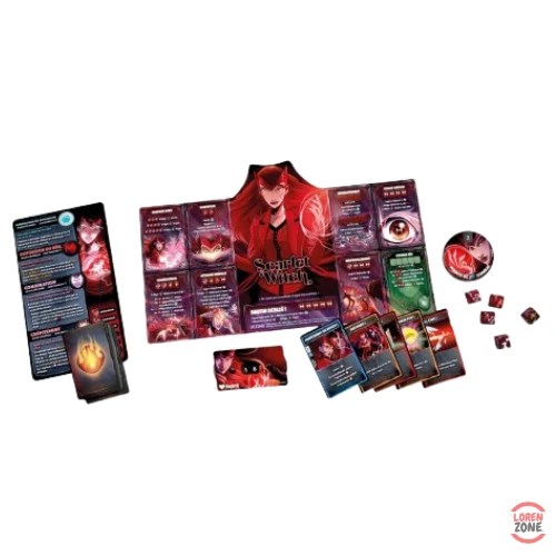 Dice Throne Marvel – Avengers (Thor / Loki / Spider-Man / Scarlet Witch)