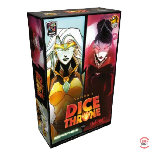 Dice Throne S2 – Séraphine vs Reine Vampire