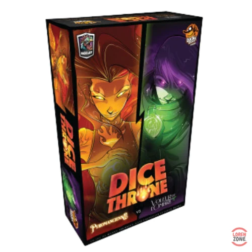 Dice Throne S1 – Pyromancienne vs Voleur de l'Ombre