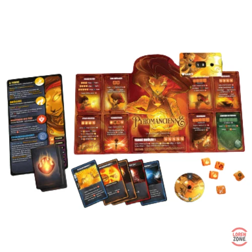 Dice Throne S1 – Pyromancienne vs Voleur de l'Ombre