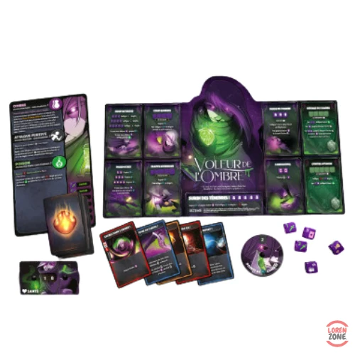 Dice Throne S1 – Pyromancienne vs Voleur de l'Ombre