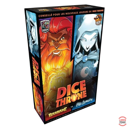 Dice Throne S1 – Barbare vs Elfe Lunaire