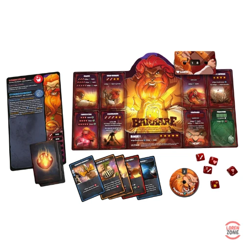 Dice Throne S1 – Barbare vs Elfe Lunaire