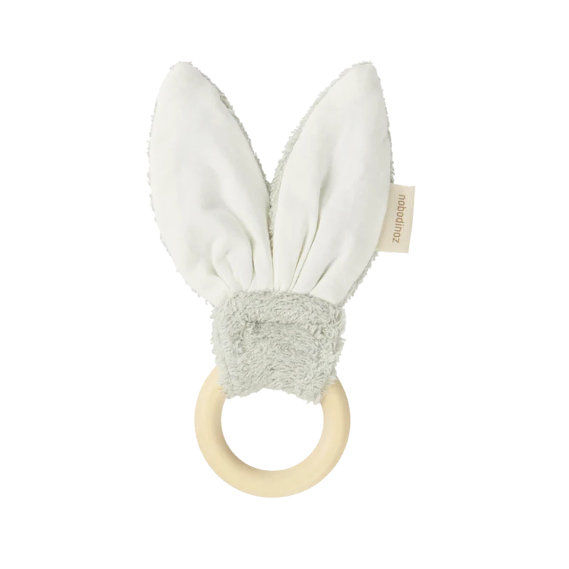 Anneau de dentition Bunny Nobodinoz Sage Green