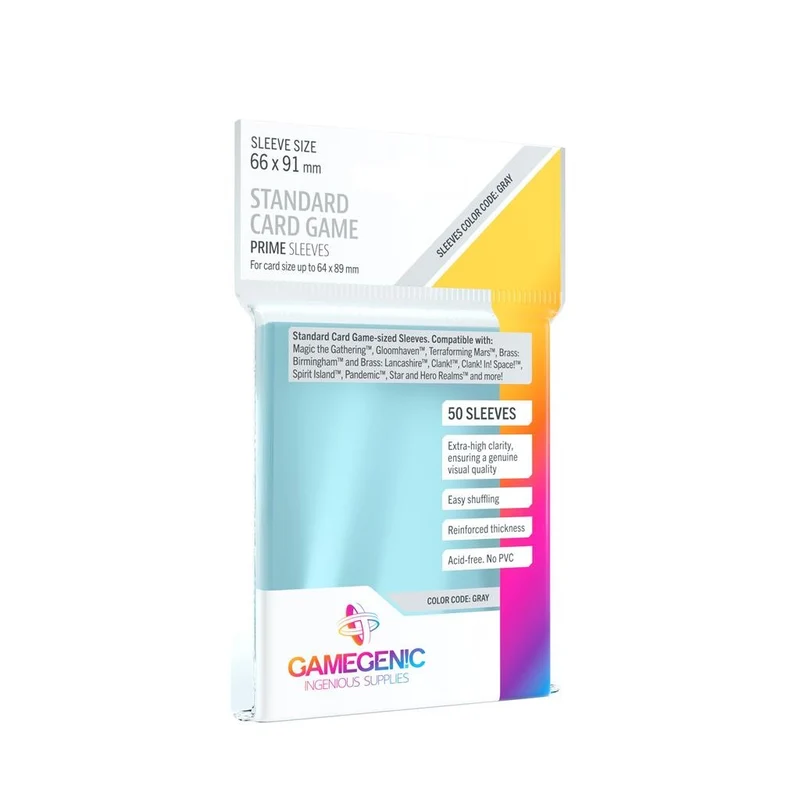 Gamegenic 50 Prime Sleeves Standard