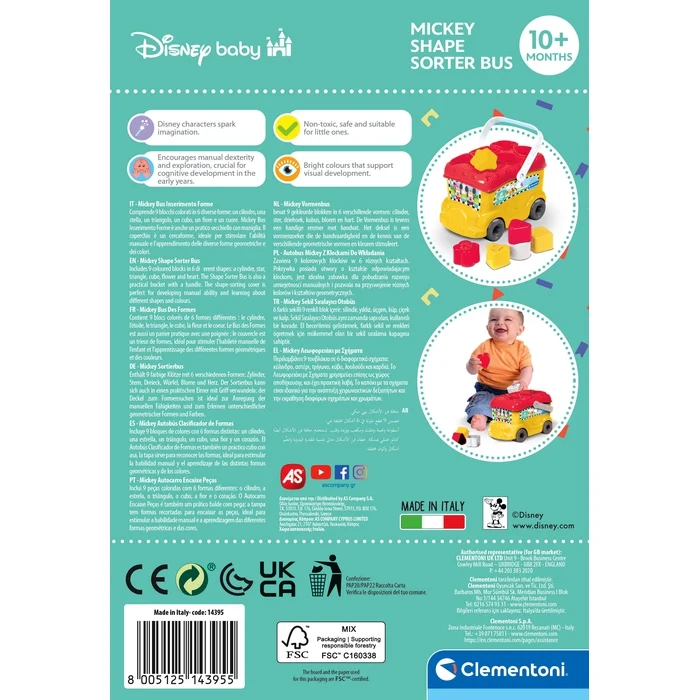 Le bus des formes - Baby Mickey