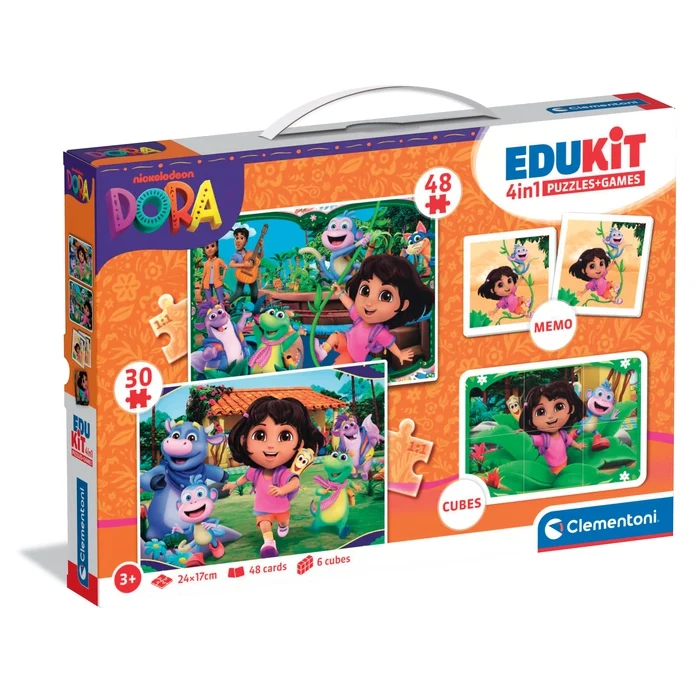 Edukit 4 en 1 - Dora l'Exploratrice