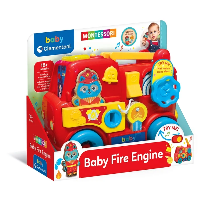 Le camion de pompiers - Montessori