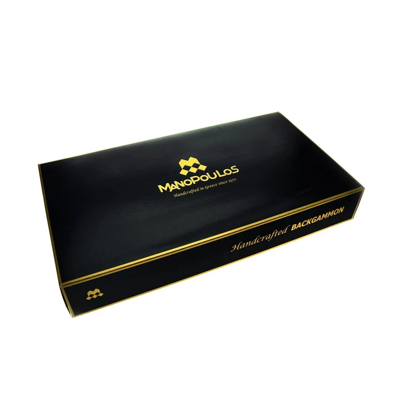 Backgammon en noyer - Vert