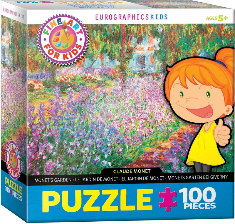 Puzzle Eurographics - 100 p - Le jardin de Monet - Monet