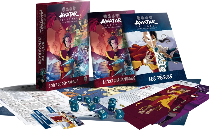 Avatar Légendes - Boite de démarrage