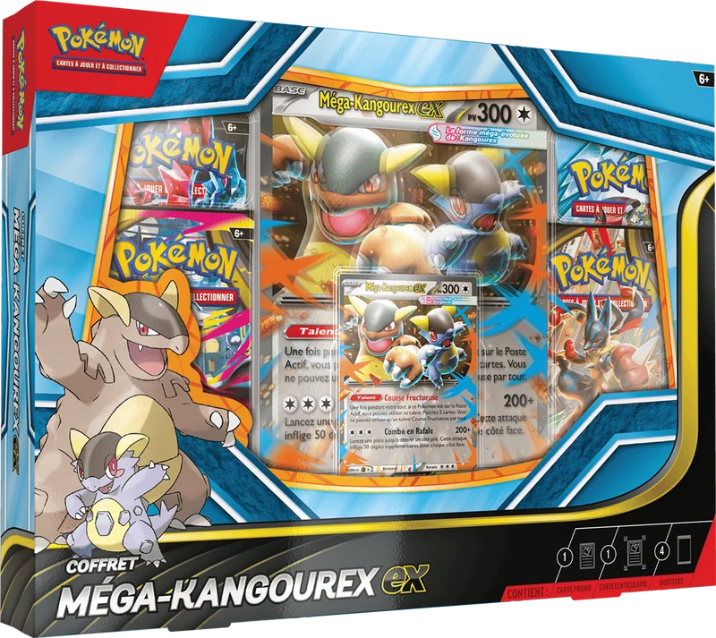 Pokémon - Coffret Méga-Kangourex Ex - FR