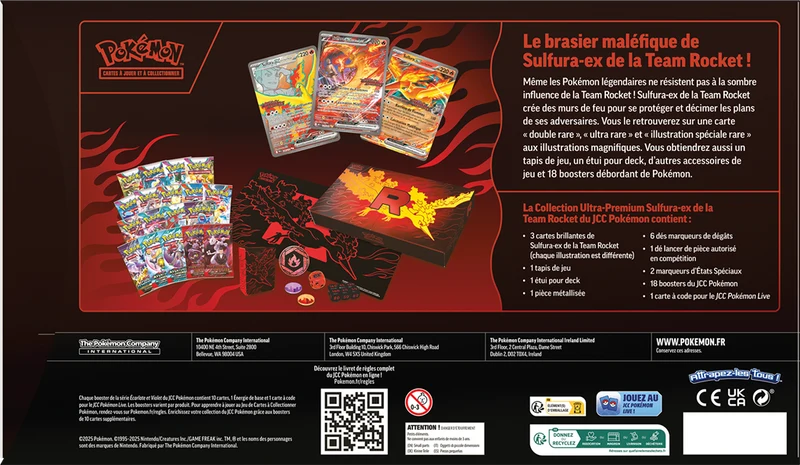 Coffret Ultra Premium - Sulfura Ex de la Team Rocket