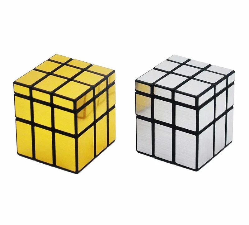 Mirror cube - 3x3 - Silver / Gold