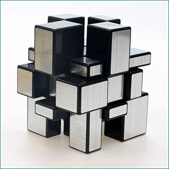Mirror cube - 3x3 - Silver / Gold