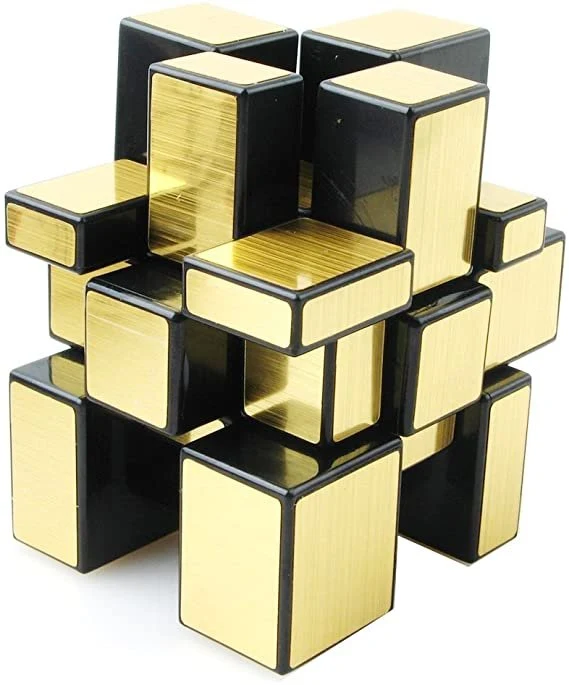 Mirror cube - 3x3 - Silver / Gold