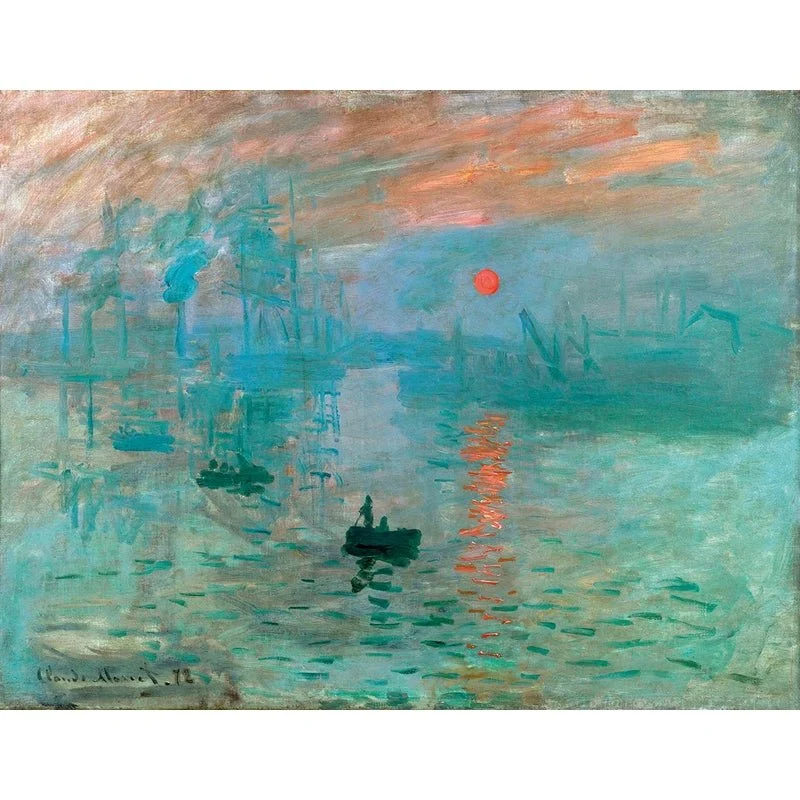 Puzzle Bois Michèle Wilson - 80 pièces - Impression, Soleil Levant - Monet