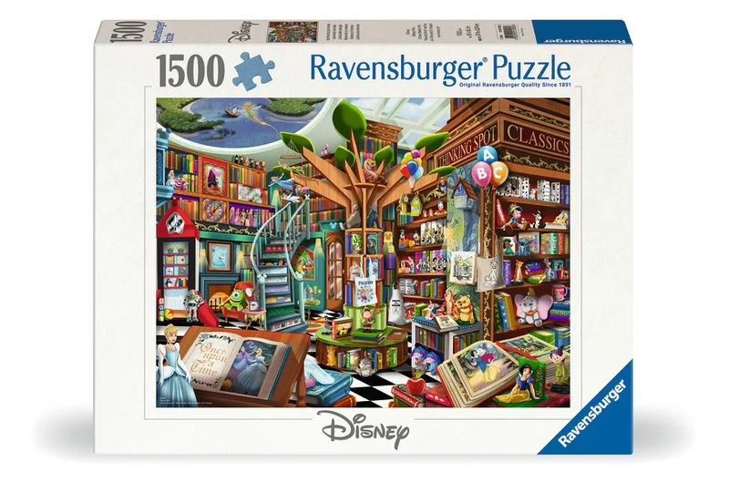 La librairie magique Disney, 1500 pièces