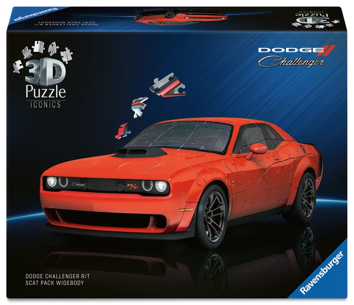 Dodge Challenger emblématique, 108 pièces