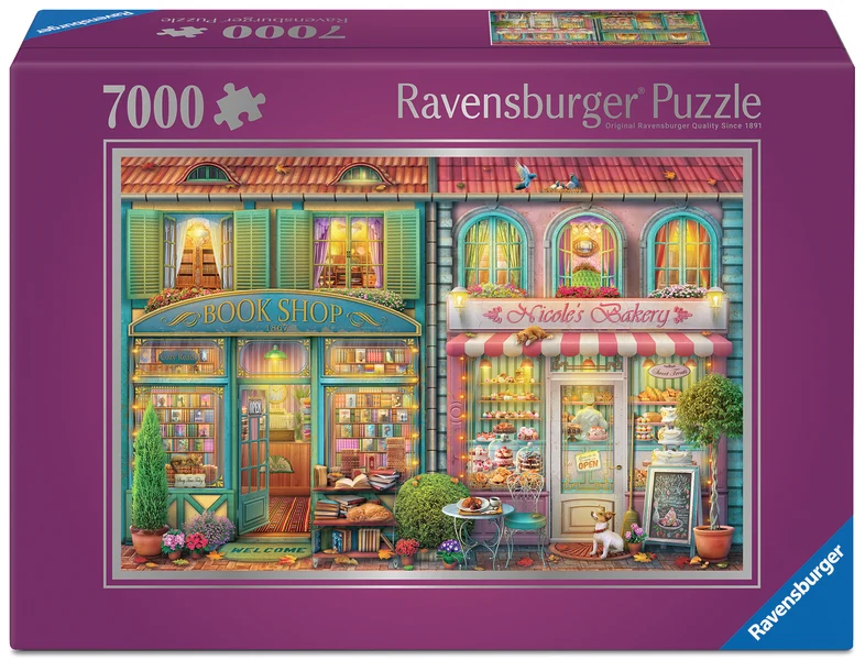 Librairie & Boulangerie, 7000 pièces