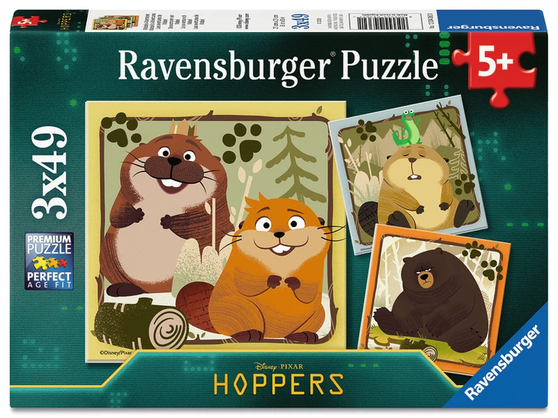Hoppers : Les aventure de Mabel, 3 X 49 pièces