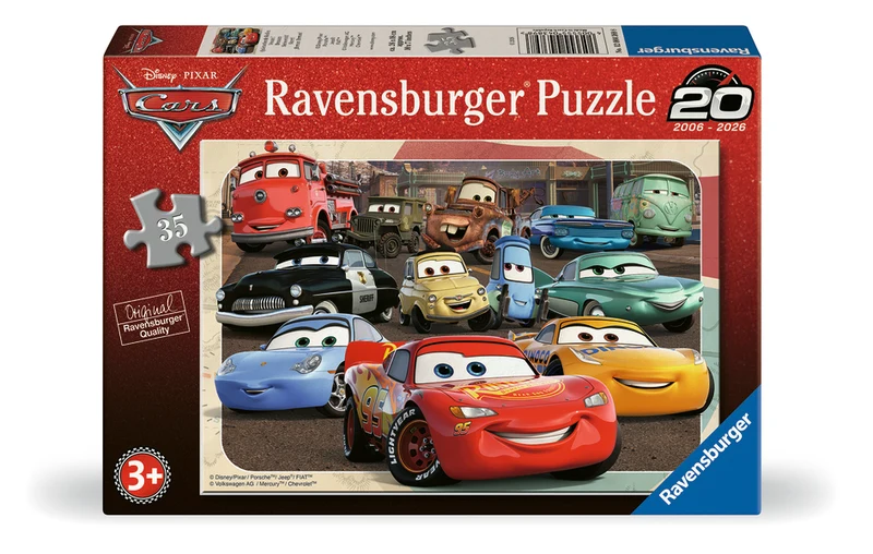 Disney Pixar Les Bagnoles, 35 pièces