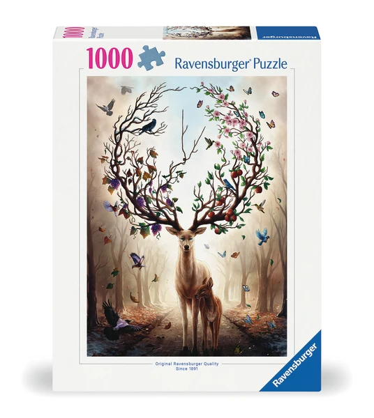 Cerf fantastique, 1000 pièces