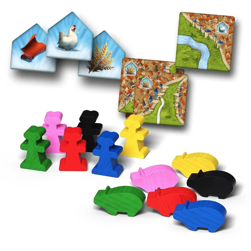 Carcassonne: Ext 2: Marchands & Batisseurs - Version 2025 (FR)