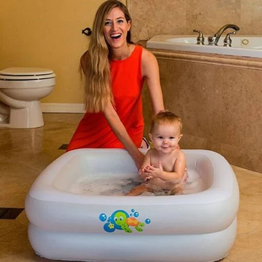 SquarePool : Piscine et baignoire 2 en 1 pour Bébé