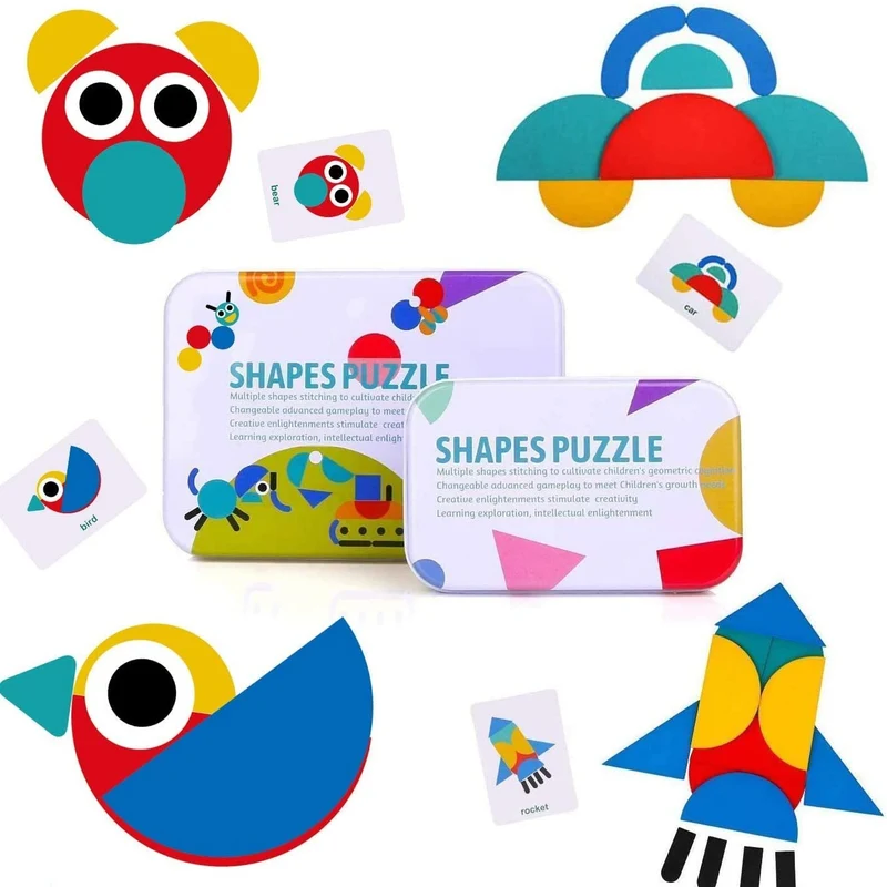 Puzzle en bois - ShapesPuzzle