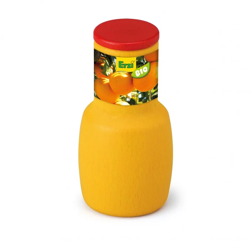 Mini jus d'orange en bois pour dinette