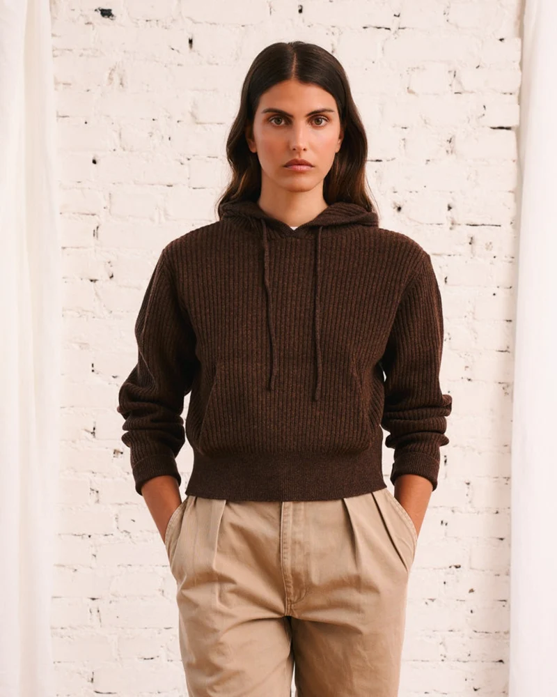 Merci - Pull Goldie - Marron