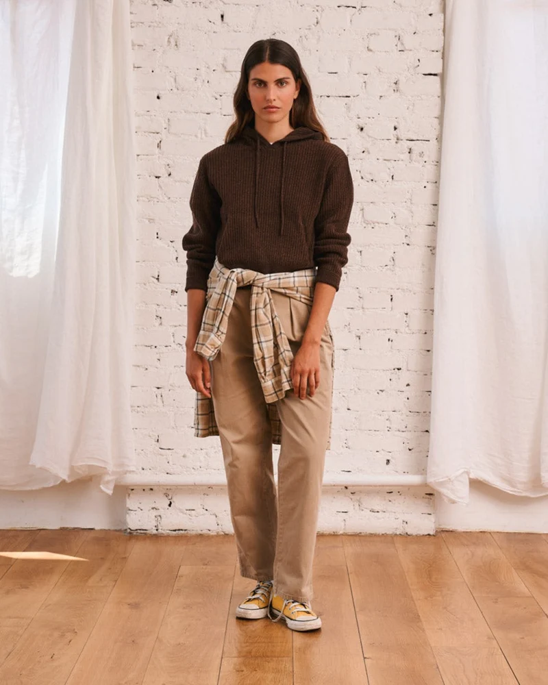 Merci - Pull Goldie - Marron