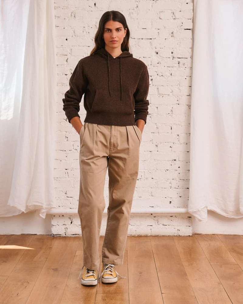 Merci - Pull Goldie - Marron