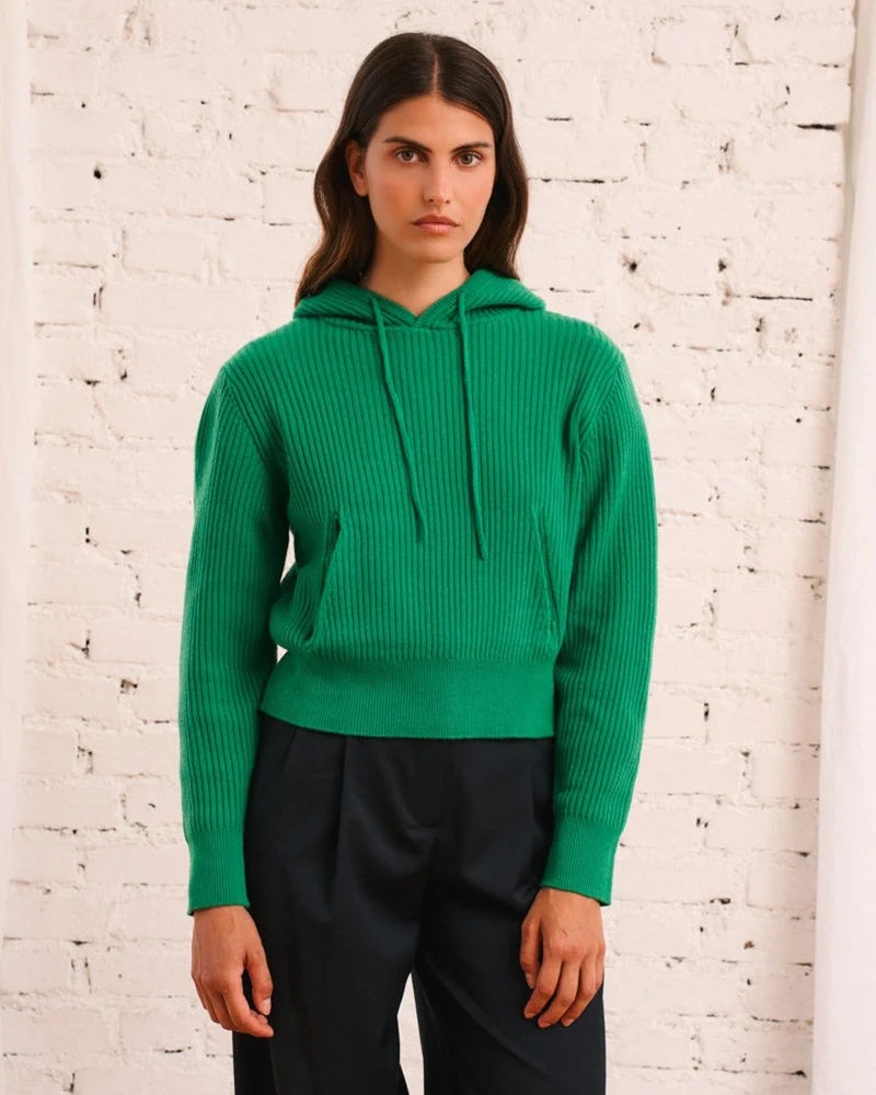 Merci - Pull Goldie - Vert