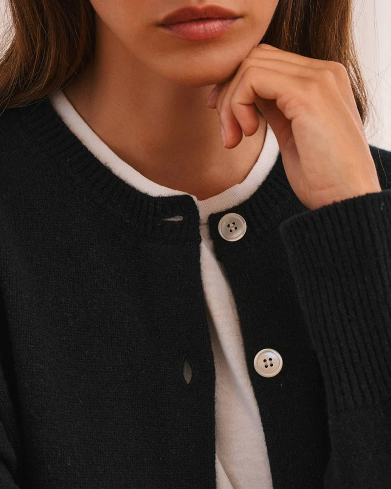 Merci - Cardigan Grace - Noir