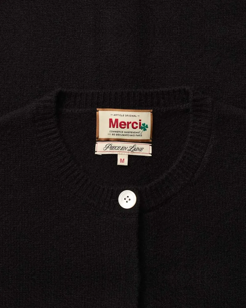 Merci - Cardigan Grace - Noir