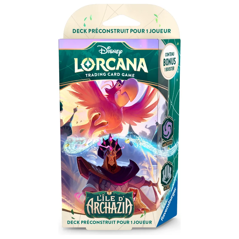 Disney Lorcana - Chapitre - 7 L'Île d'Archazia - Starter A Iago & Jafar