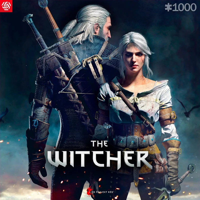 The Witcher Geralt & Ciri Puzzle 1000 pièces