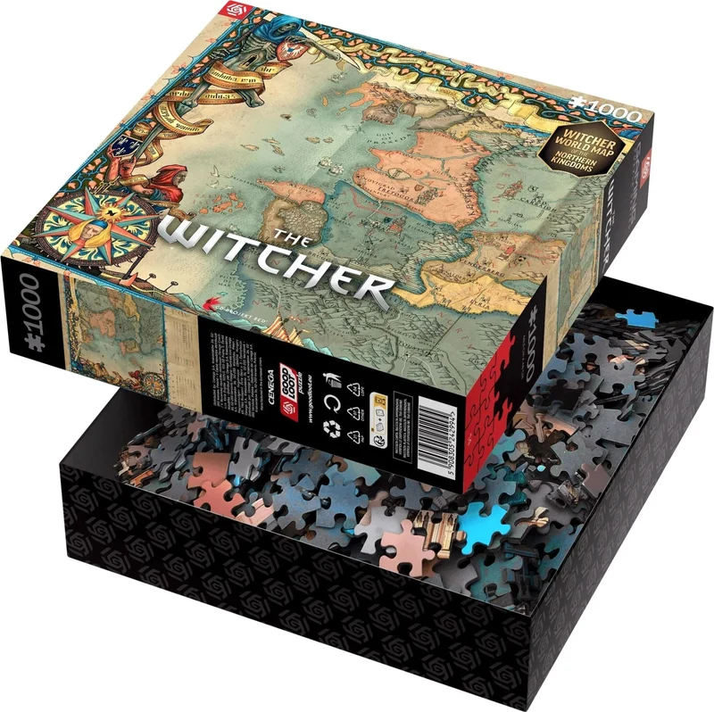 The Witcher The Northern Kingdoms Puzzle 1000 pièces