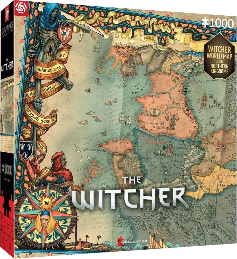 The Witcher The Northern Kingdoms Puzzle 1000 pièces