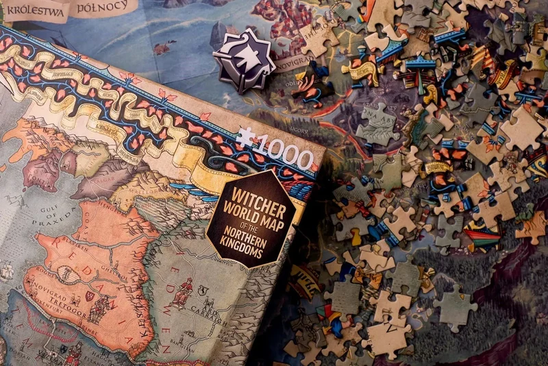 The Witcher The Northern Kingdoms Puzzle 1000 pièces