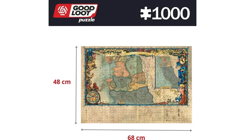 The Witcher The Northern Kingdoms Puzzle 1000 pièces