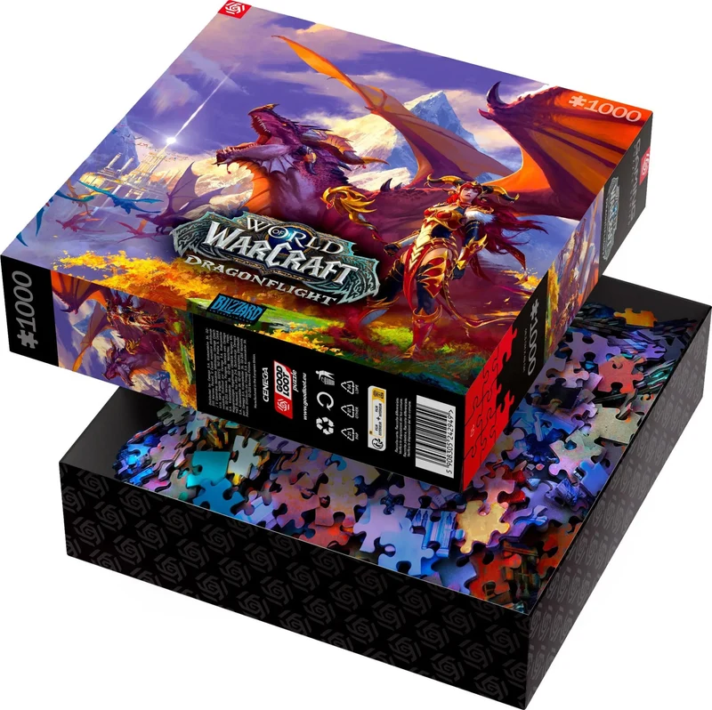 World of Warcraft Dragonflight Puzzle 1000 pièces