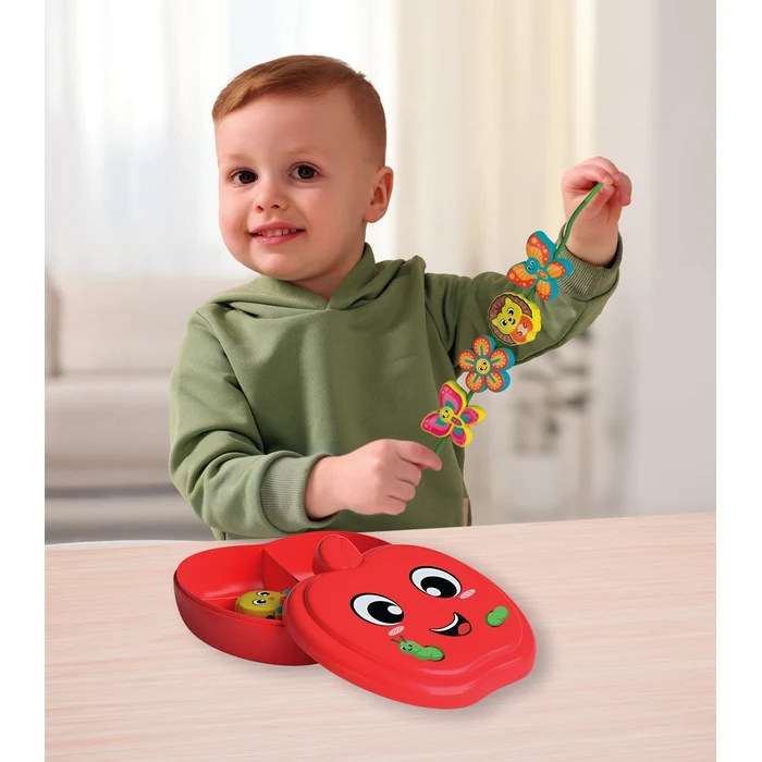 Pomme et ses amis - Jeu d'enfilage - Montessori