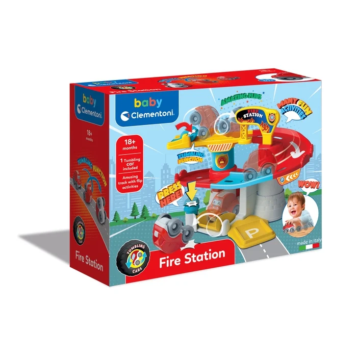 La caserne des pompiers-culbutos