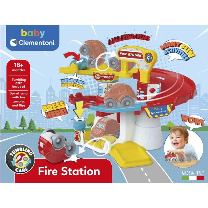 La caserne des pompiers-culbutos
